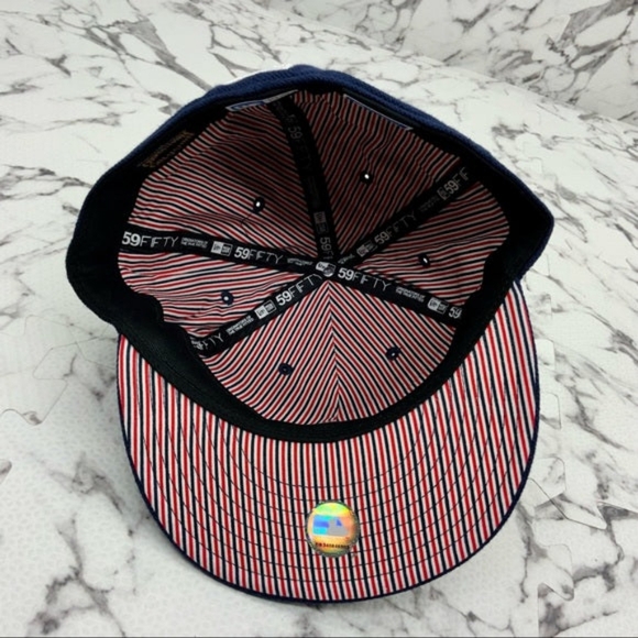 Men's New Era Cap Navy Knit Flawless 59FIFTY NY Yankees NWT - Picture 2 of 5
